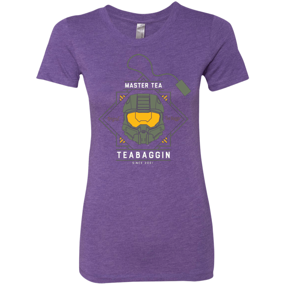 T-Shirts Purple Rush / Small Master Tea - The Original Halo Teabagger Women's Triblend T-Shirt