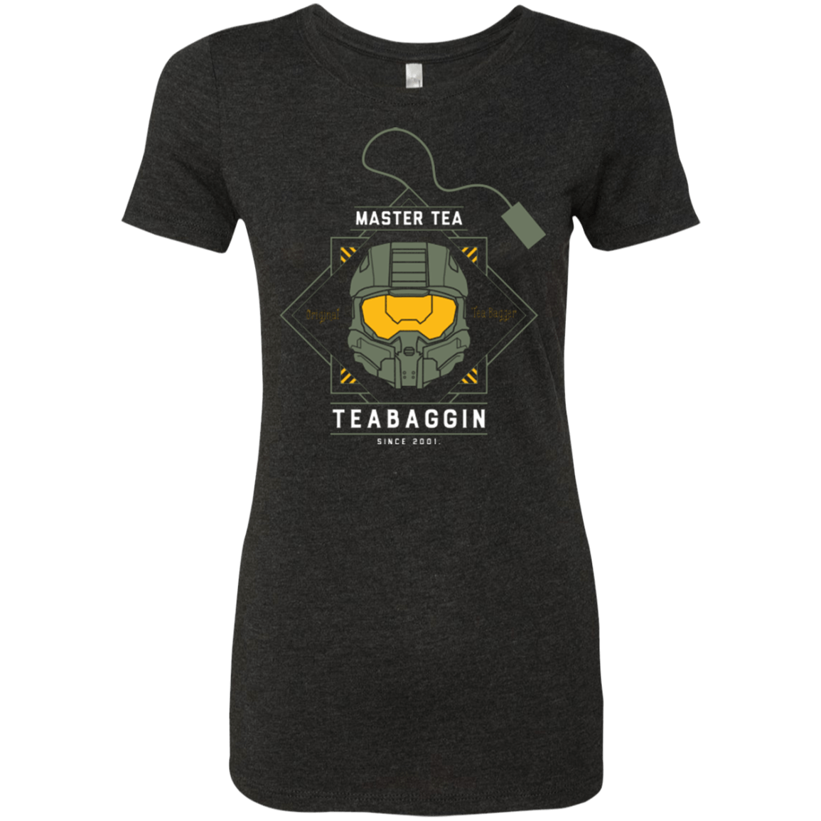 T-Shirts Vintage Black / Small Master Tea - The Original Halo Teabagger Women's Triblend T-Shirt