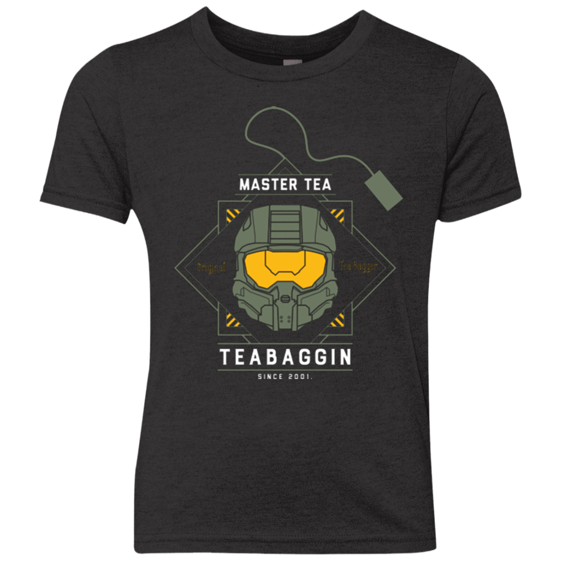T-Shirts Vintage Black / YXS Master Tea - The Original Halo Teabagger Youth Triblend T-Shirt