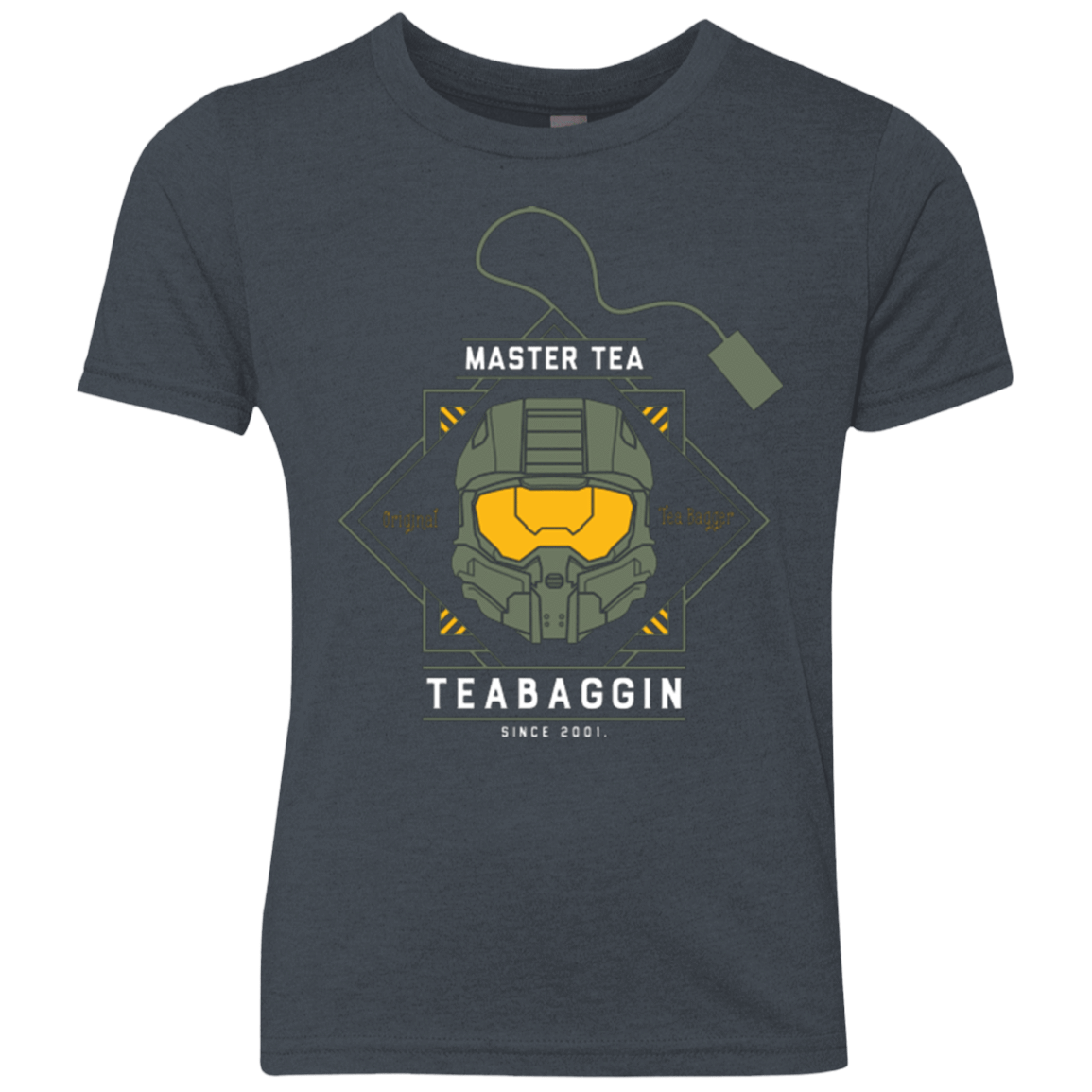 T-Shirts Vintage Navy / YXS Master Tea - The Original Halo Teabagger Youth Triblend T-Shirt