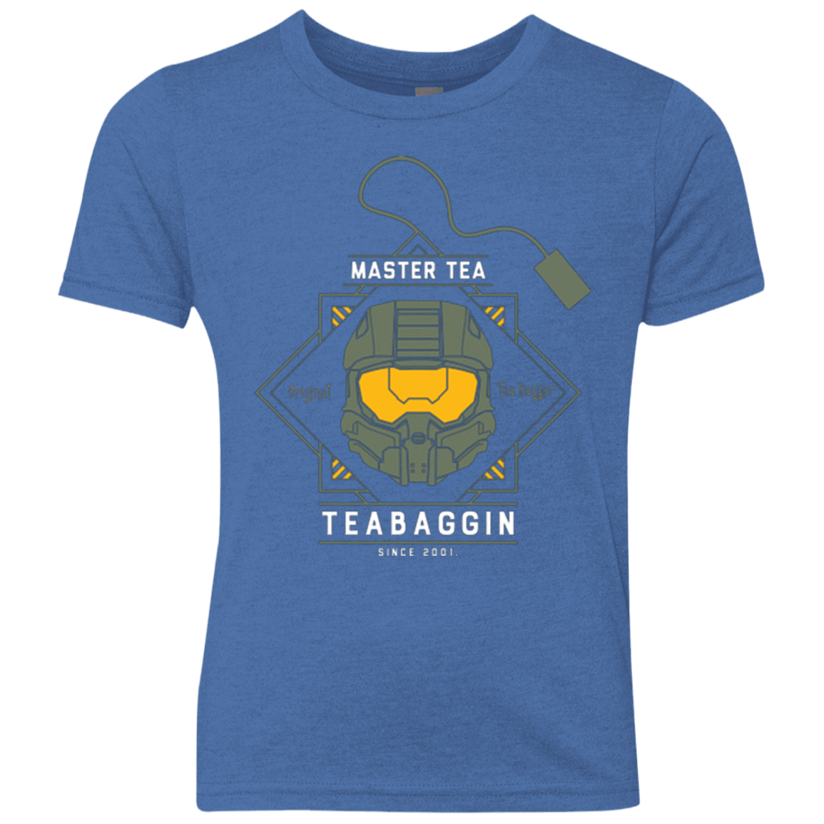 T-Shirts Vintage Royal / YXS Master Tea - The Original Halo Teabagger Youth Triblend T-Shirt