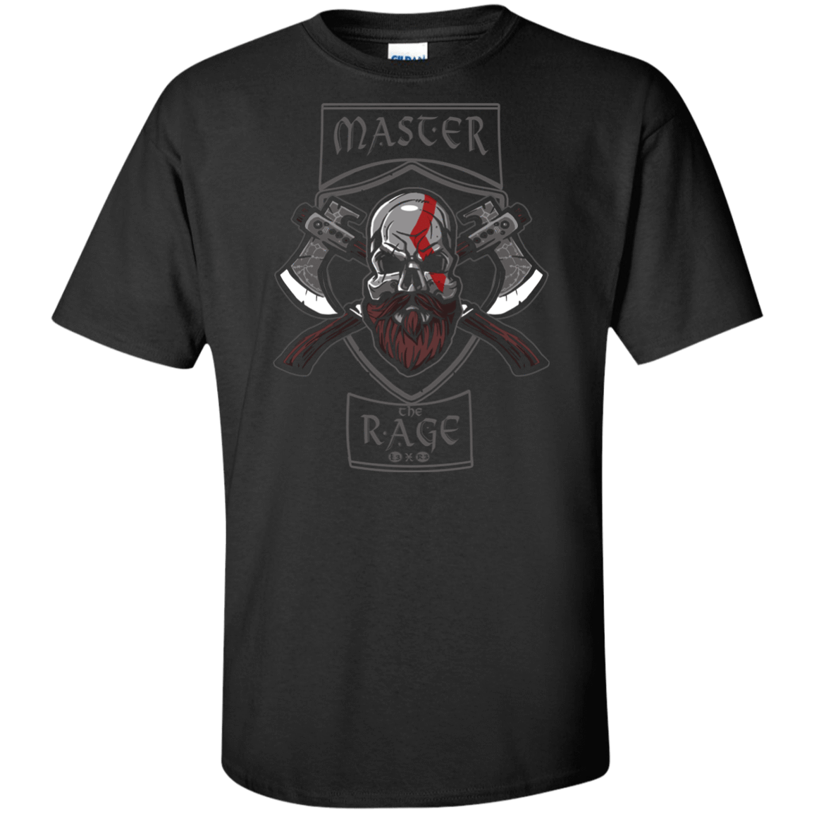 T-Shirts Black / XLT Master The Rage Tall T-Shirt