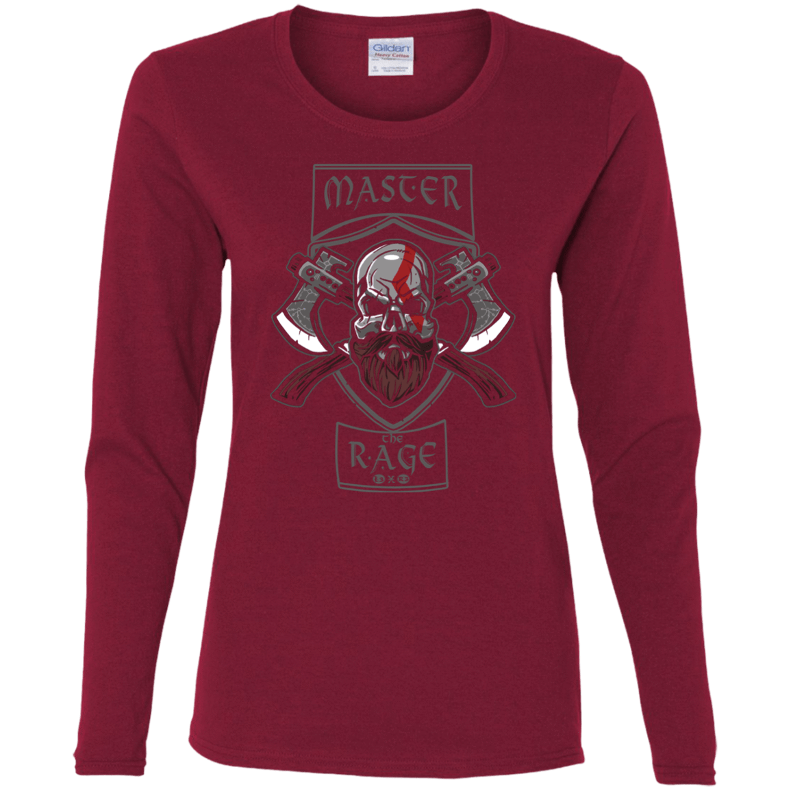 T-Shirts Cardinal / S Master The Rage Women's Long Sleeve T-Shirt