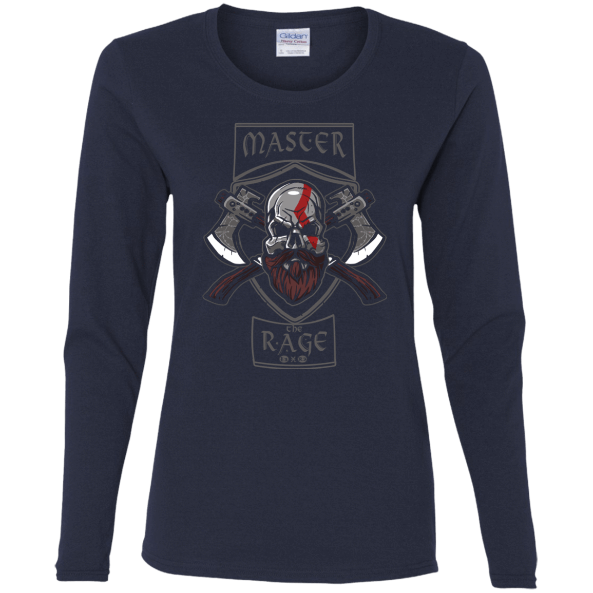 T-Shirts Navy / S Master The Rage Women's Long Sleeve T-Shirt
