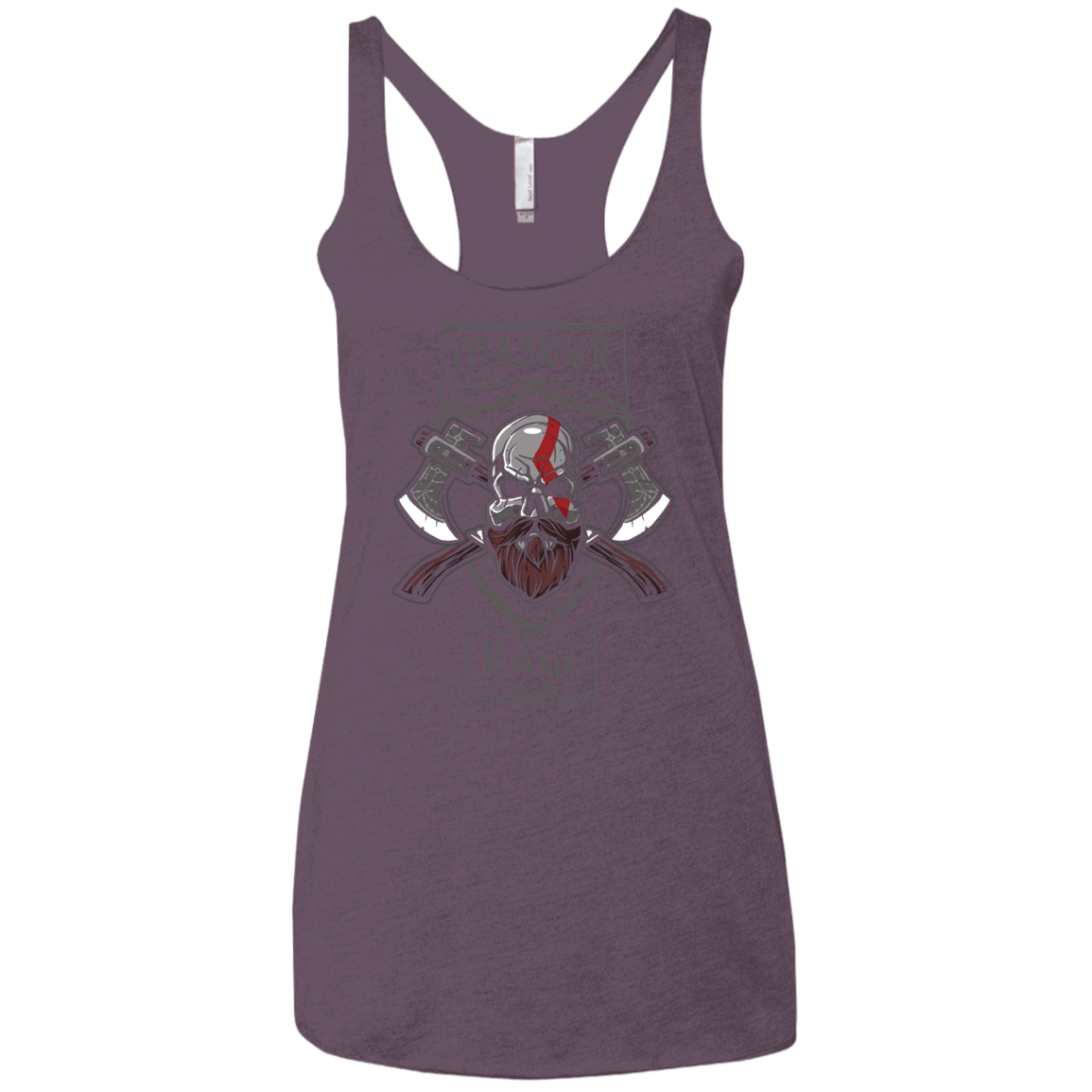 T-Shirts Vintage Purple / X-Small Master The Rage Women's Triblend Racerback Tank