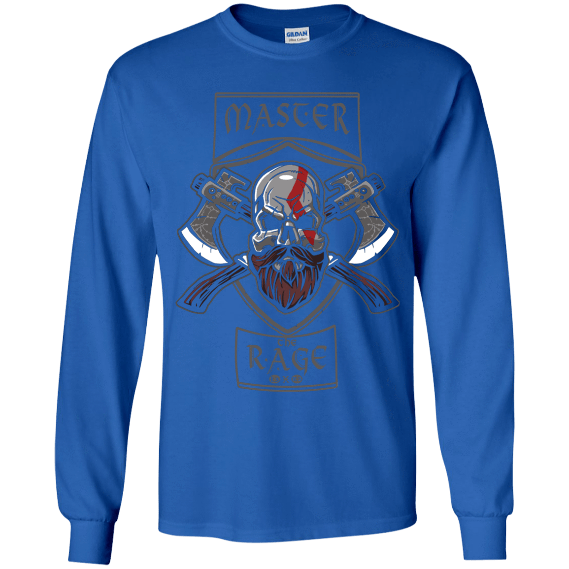 T-Shirts Royal / YS Master The Rage Youth Long Sleeve T-Shirt