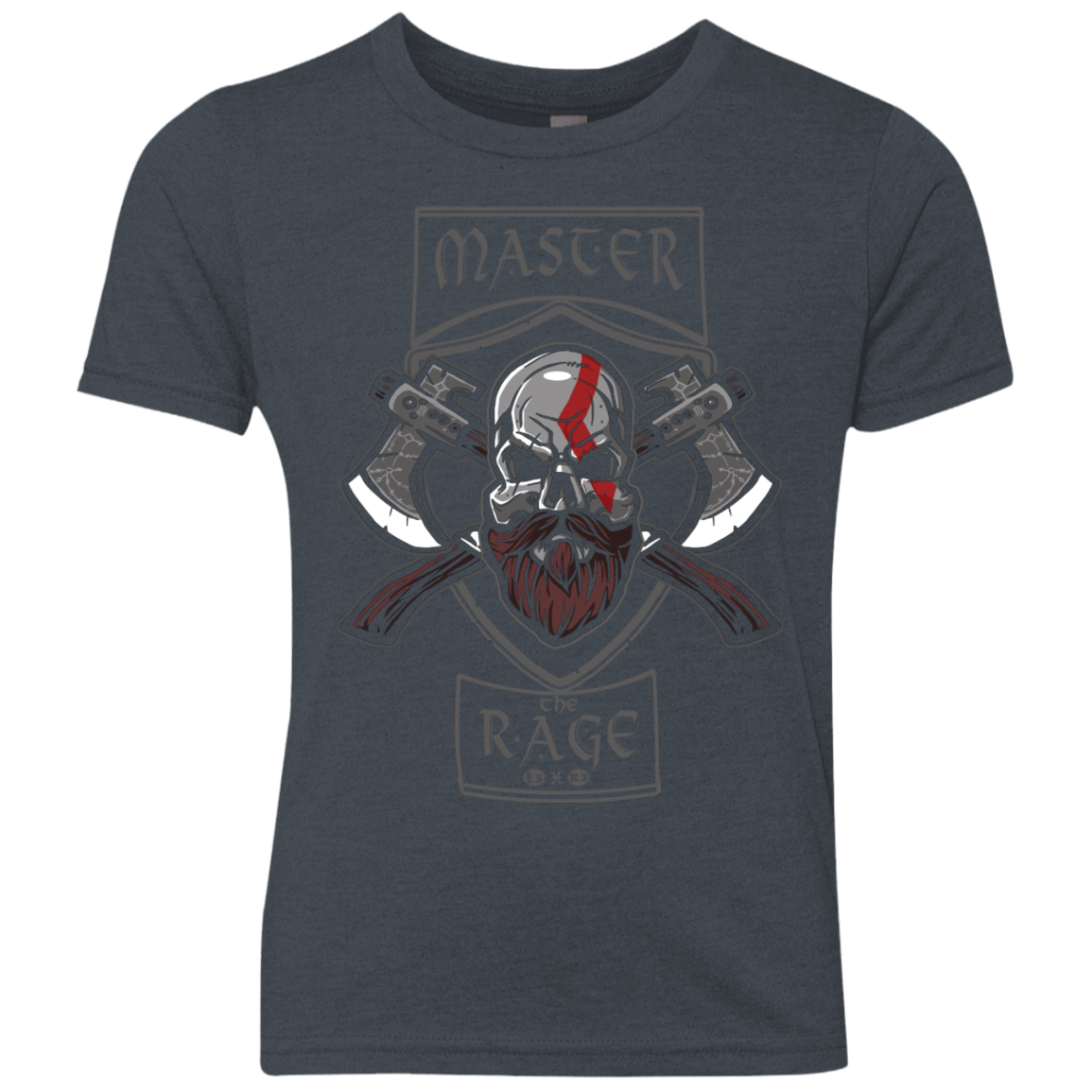 T-Shirts Vintage Navy / YXS Master The Rage Youth Triblend T-Shirt