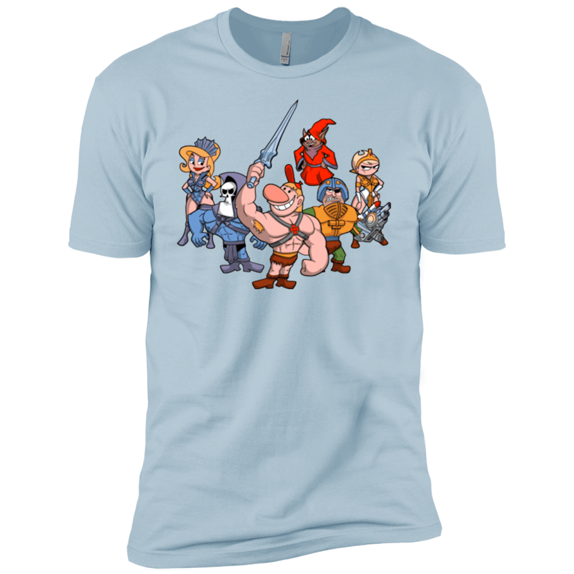 T-Shirts Light Blue / YXS Masters of the Grimverse Boys Premium T-Shirt