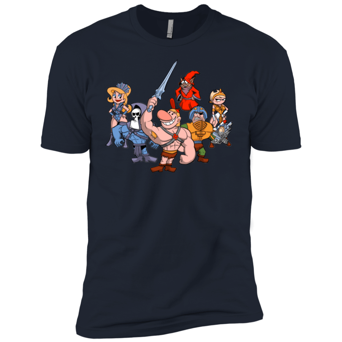 T-Shirts Midnight Navy / YXS Masters of the Grimverse Boys Premium T-Shirt