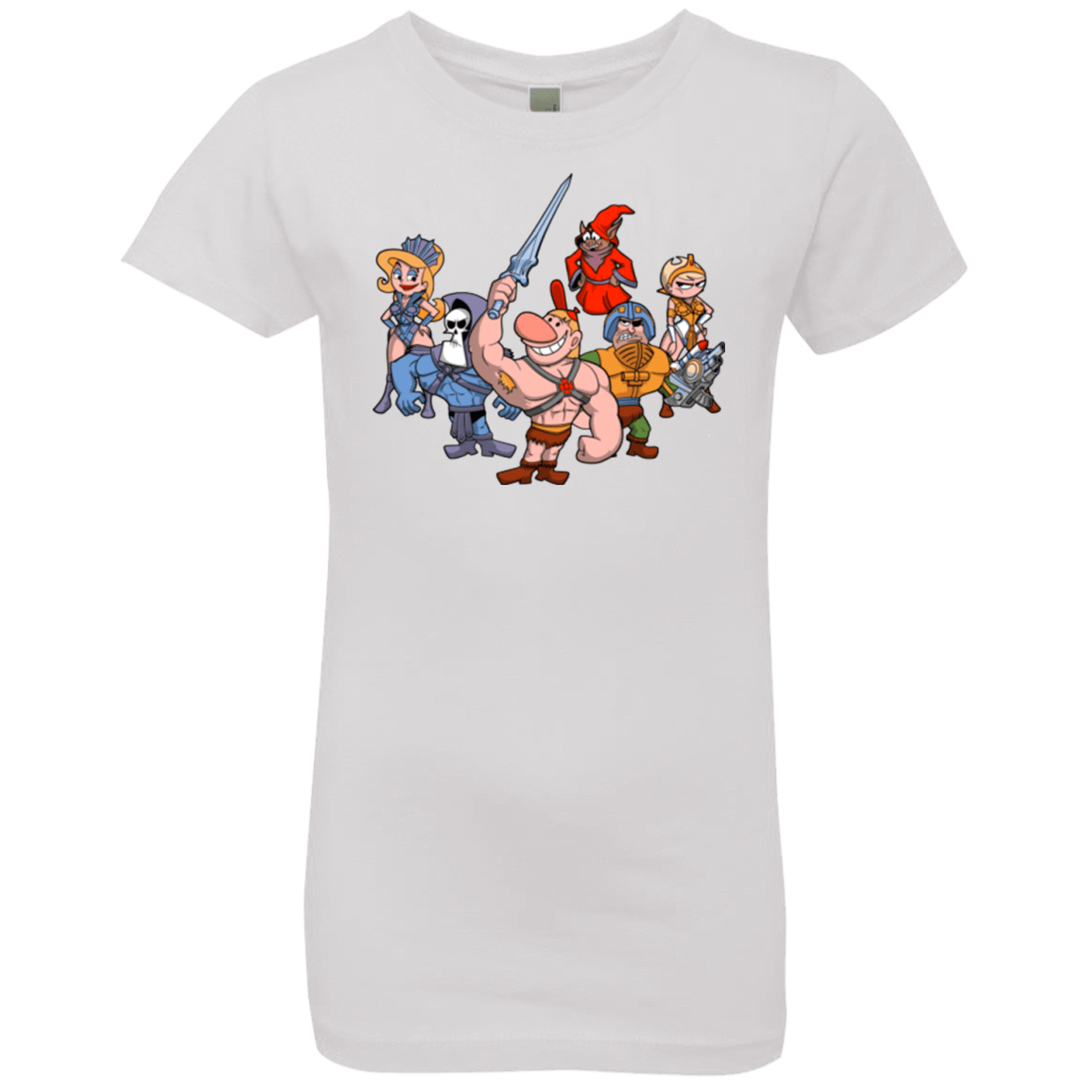 T-Shirts White / YXS Masters of the Grimverse Girls Premium T-Shirt