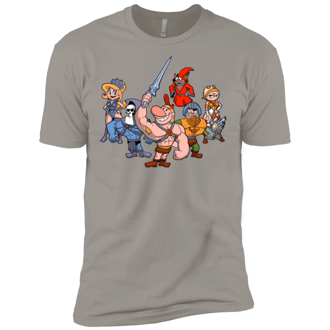 T-Shirts Light Grey / X-Small Masters of the Grimverse Men's Premium T-Shirt
