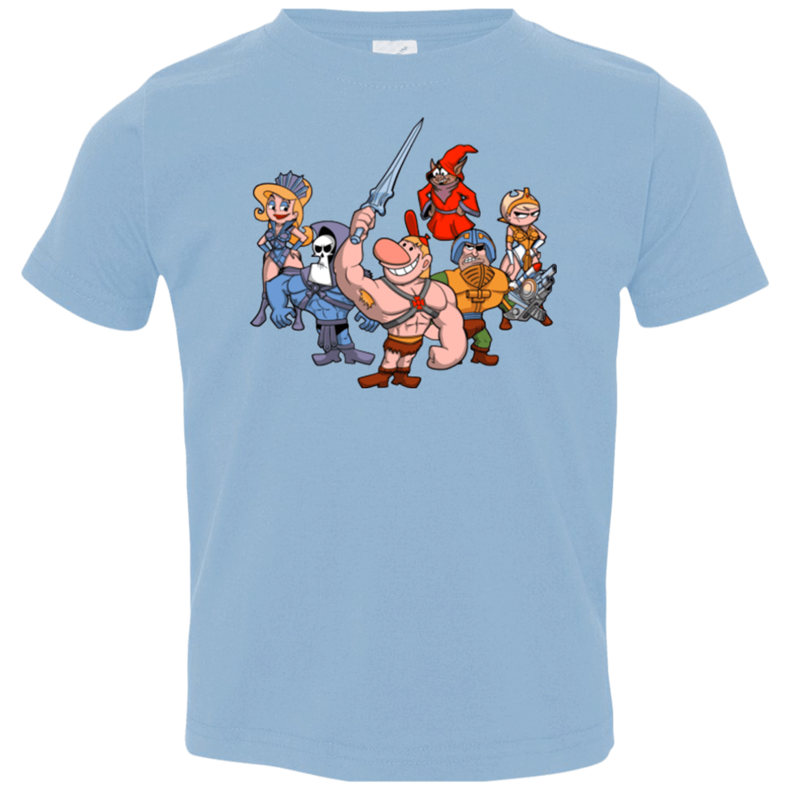 T-Shirts Light Blue / 2T Masters of the Grimverse Toddler Premium T-Shirt