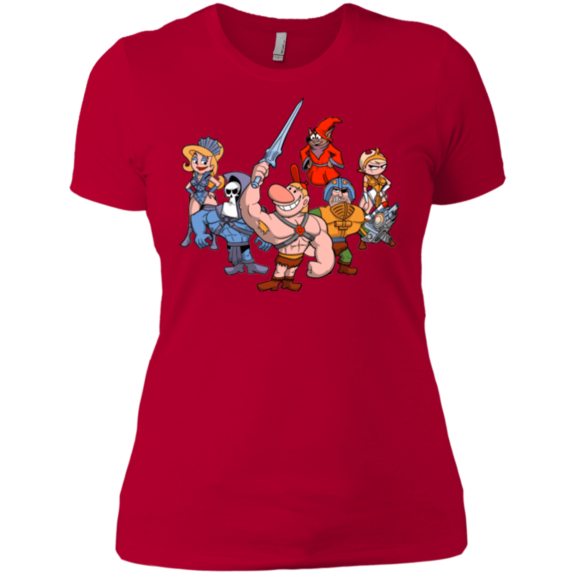 T-Shirts Red / X-Small Masters of the Grimverse Women's Premium T-Shirt