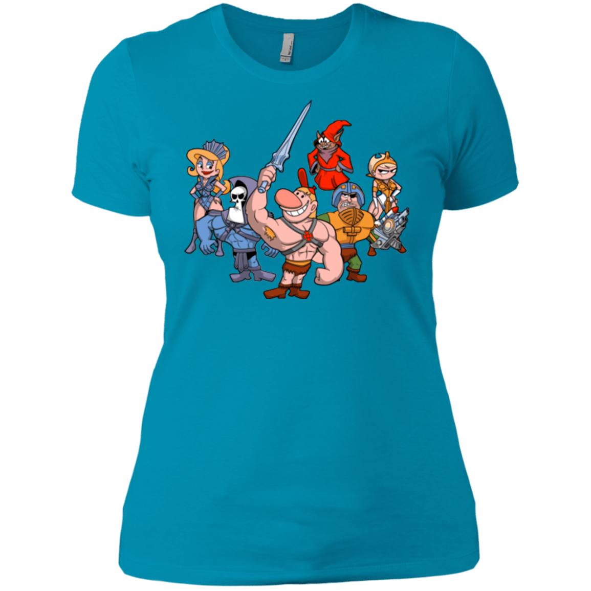 T-Shirts Turquoise / X-Small Masters of the Grimverse Women's Premium T-Shirt