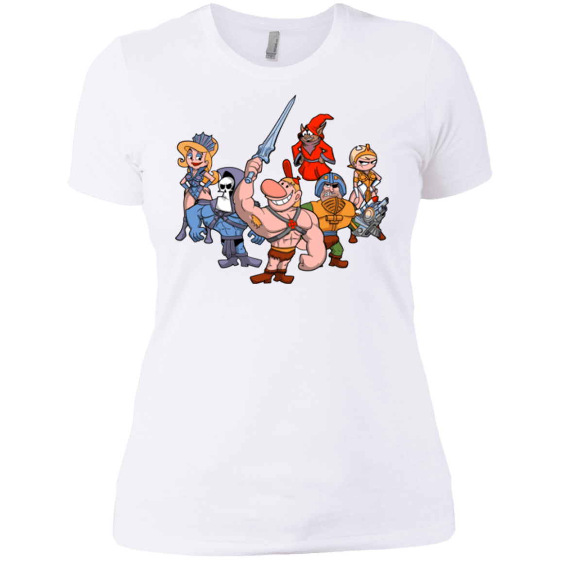 T-Shirts White / X-Small Masters of the Grimverse Women's Premium T-Shirt