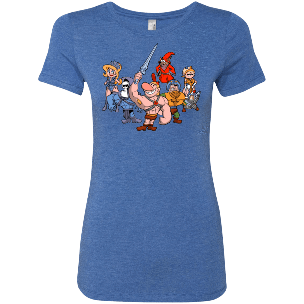T-Shirts Vintage Royal / Small Masters of the Grimverse Women's Triblend T-Shirt