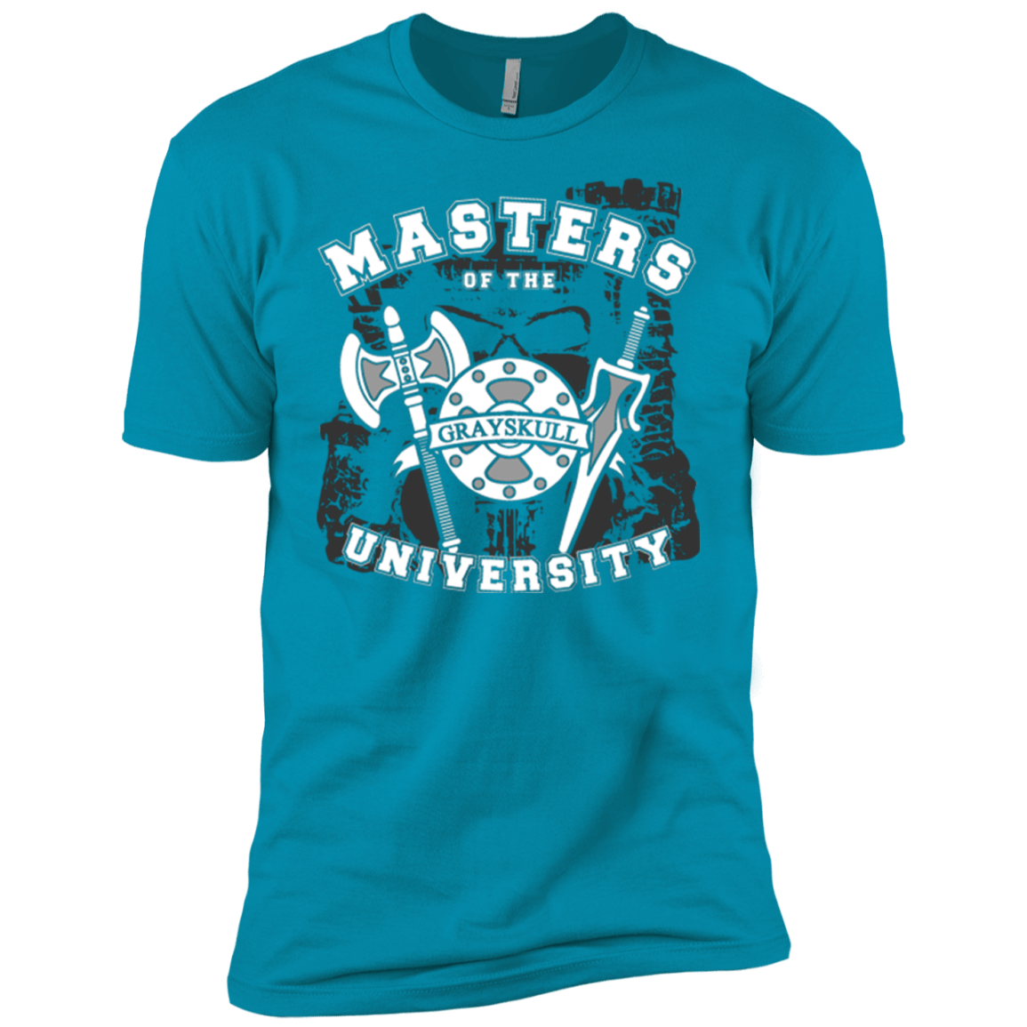 T-Shirts Turquoise / YXS Masters of the University Boys Premium T-Shirt