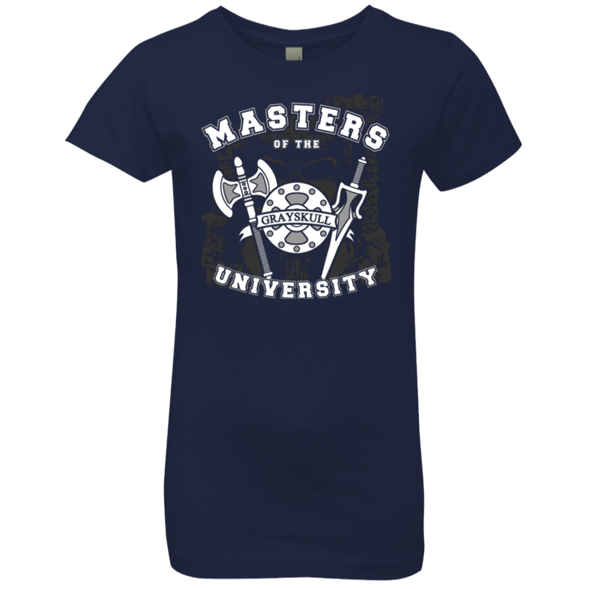 T-Shirts Midnight Navy / YXS Masters of the University Girls Premium T-Shirt