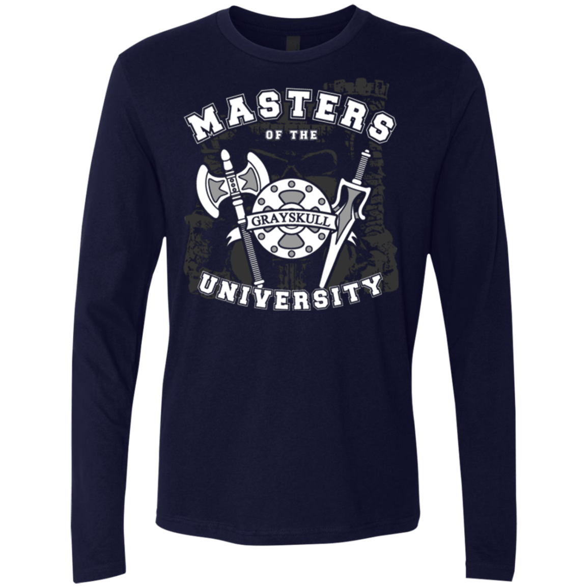 T-Shirts Midnight Navy / Small Masters of the University Men's Premium Long Sleeve