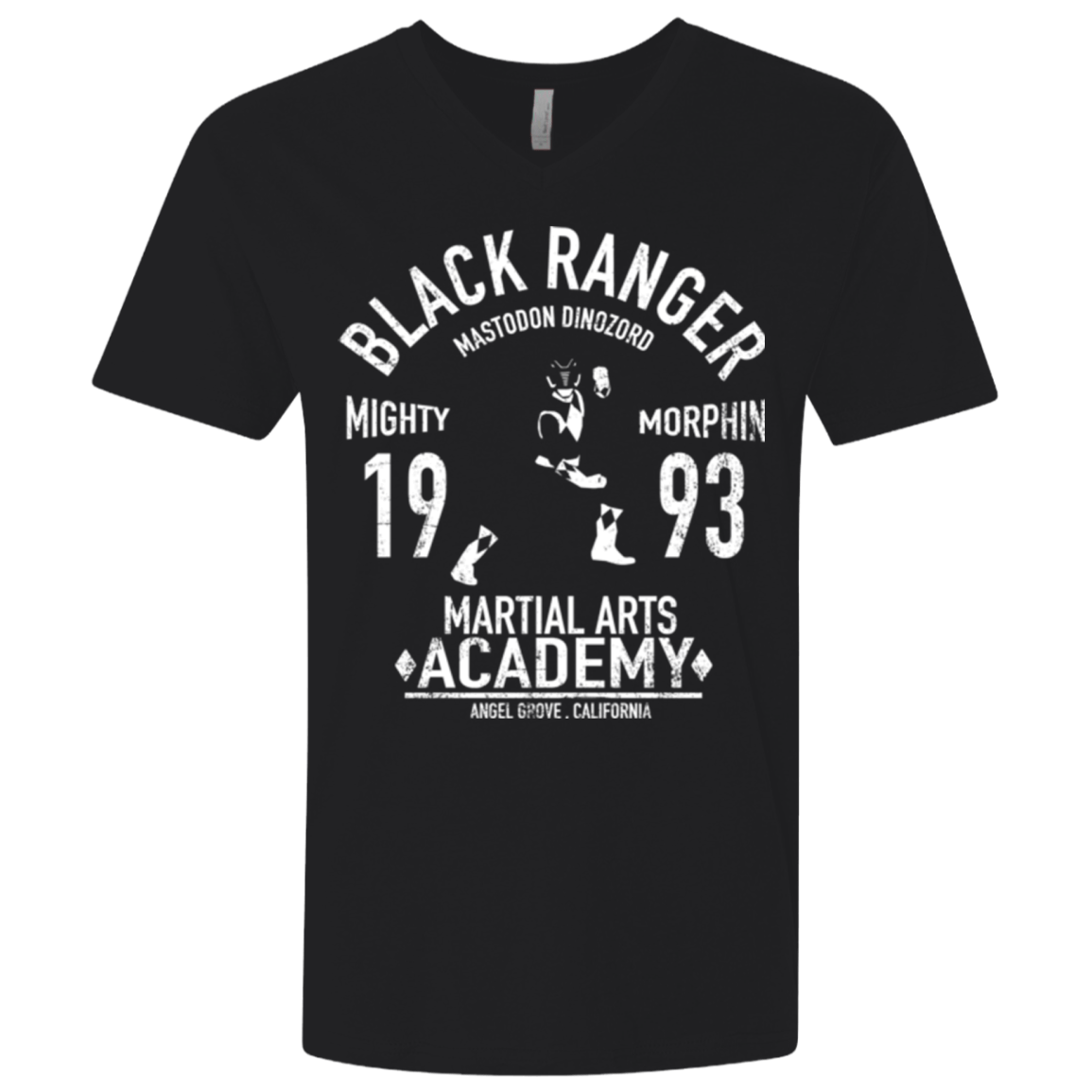 T-Shirts Black / X-Small Mastodon Ranger (1) Men's Premium V-Neck