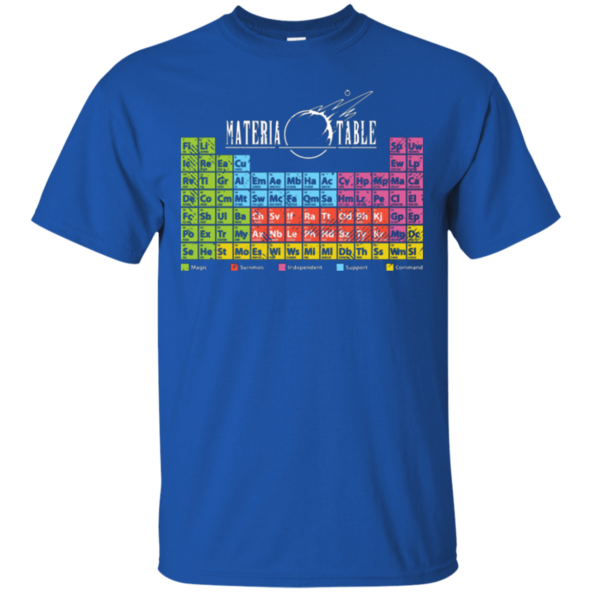 T-Shirts Royal / Small MATERIA TABLE T-Shirt