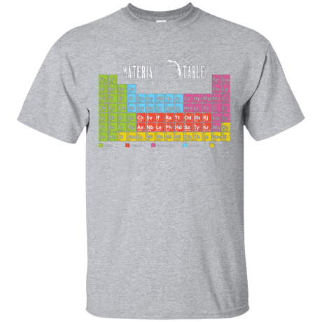 T-Shirts Sport Grey / Small MATERIA TABLE T-Shirt