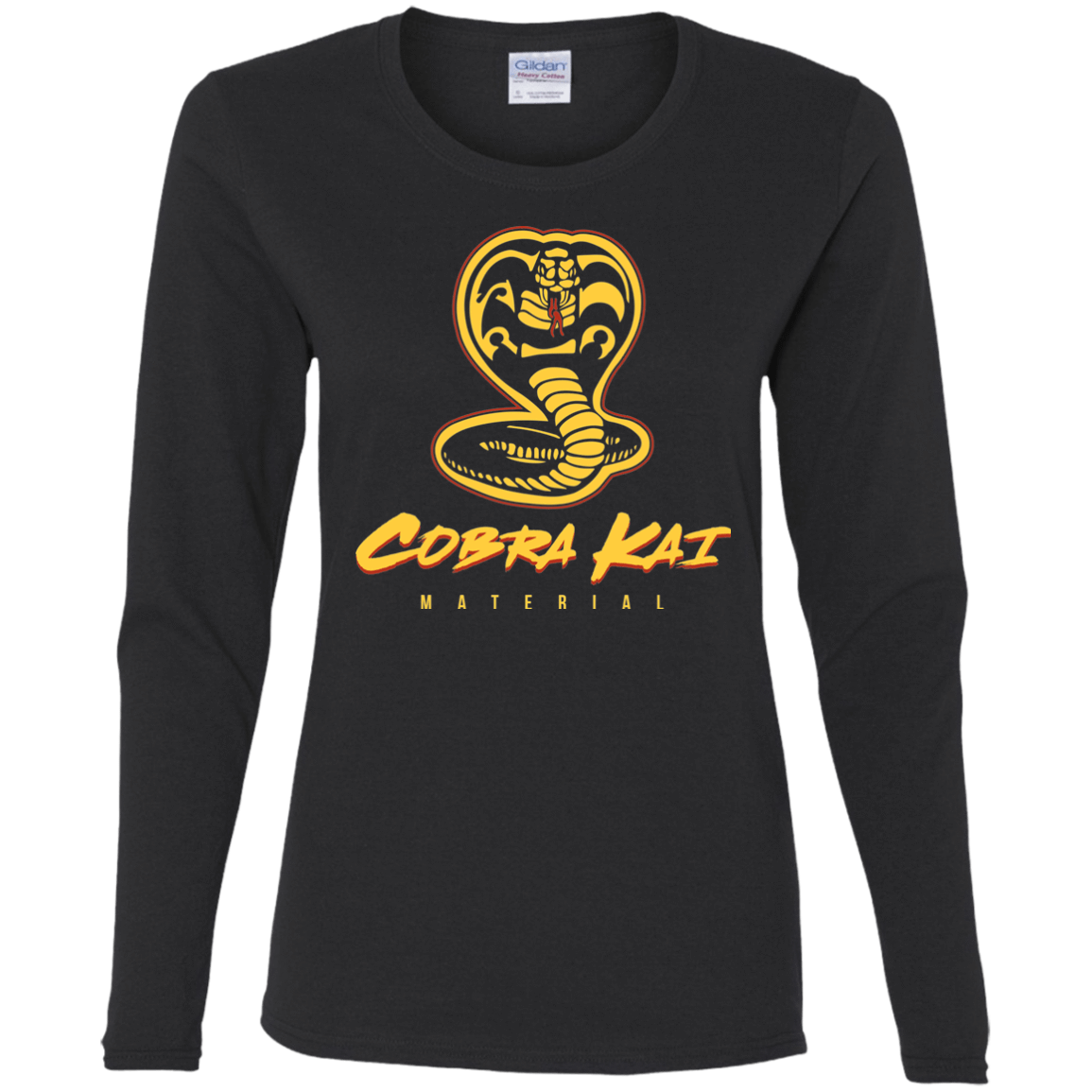 T-Shirts Black / S MATERIAL Women's Long Sleeve T-Shirt