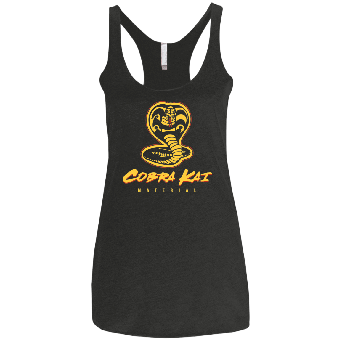 T-Shirts Vintage Black / X-Small MATERIAL Women's Triblend Racerback Tank