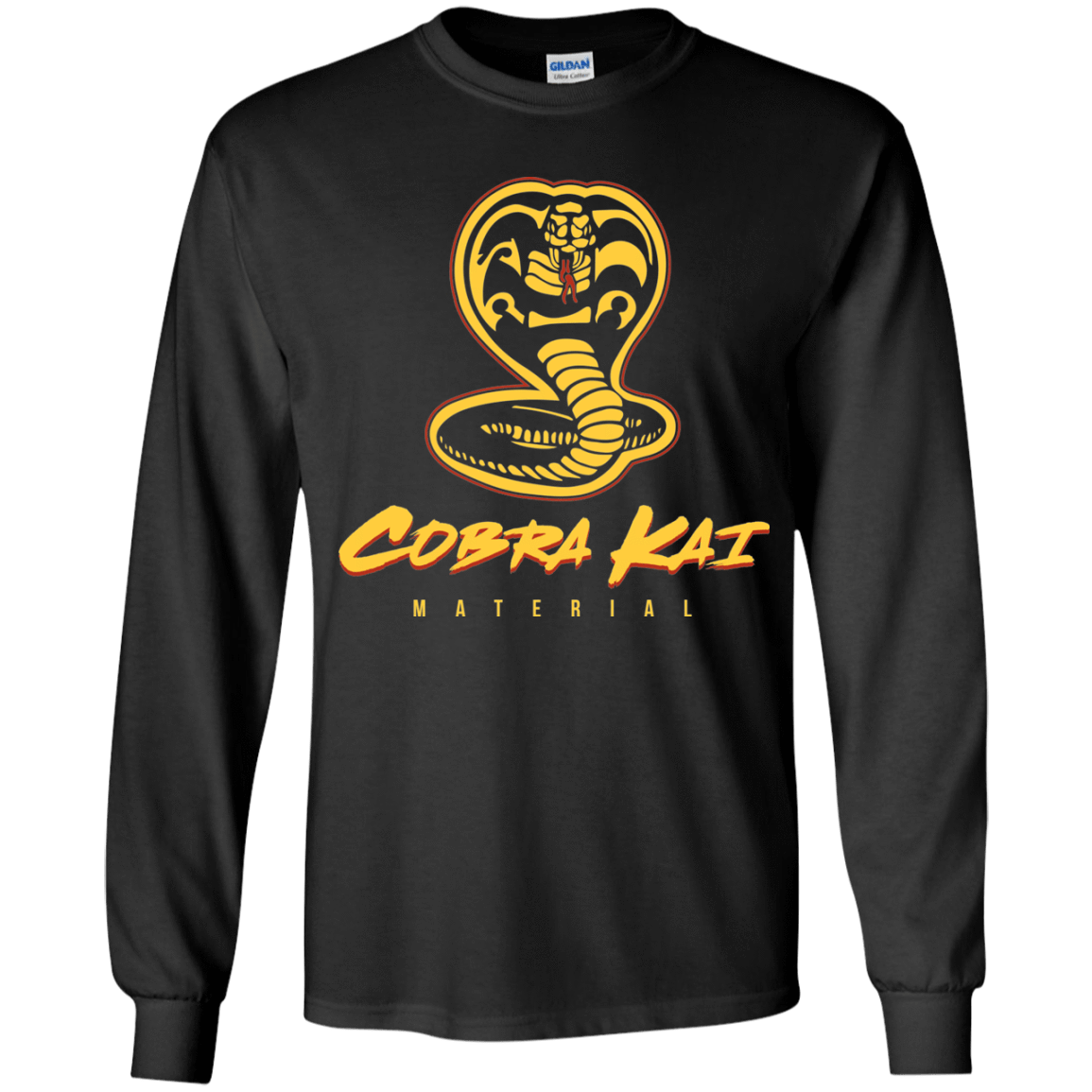 T-Shirts Black / YS MATERIAL Youth Long Sleeve T-Shirt