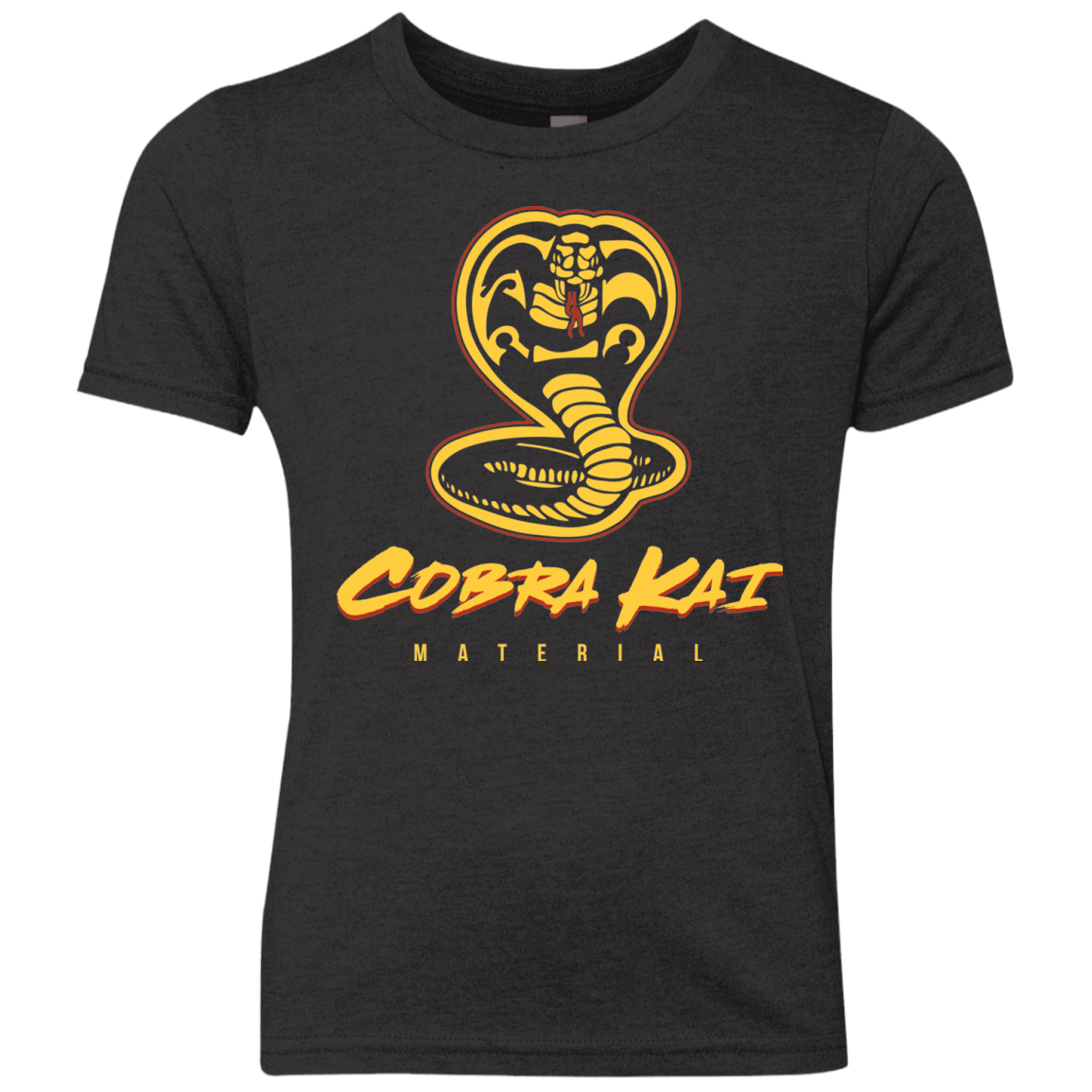 T-Shirts Vintage Black / YXS MATERIAL Youth Triblend T-Shirt