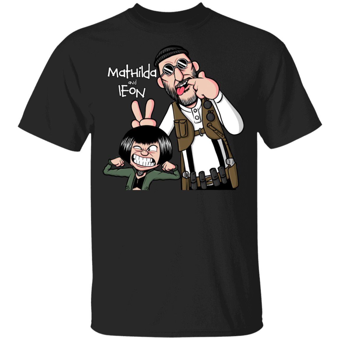 T-Shirts Black / YXS Mathilda & Leon Youth T-Shirt
