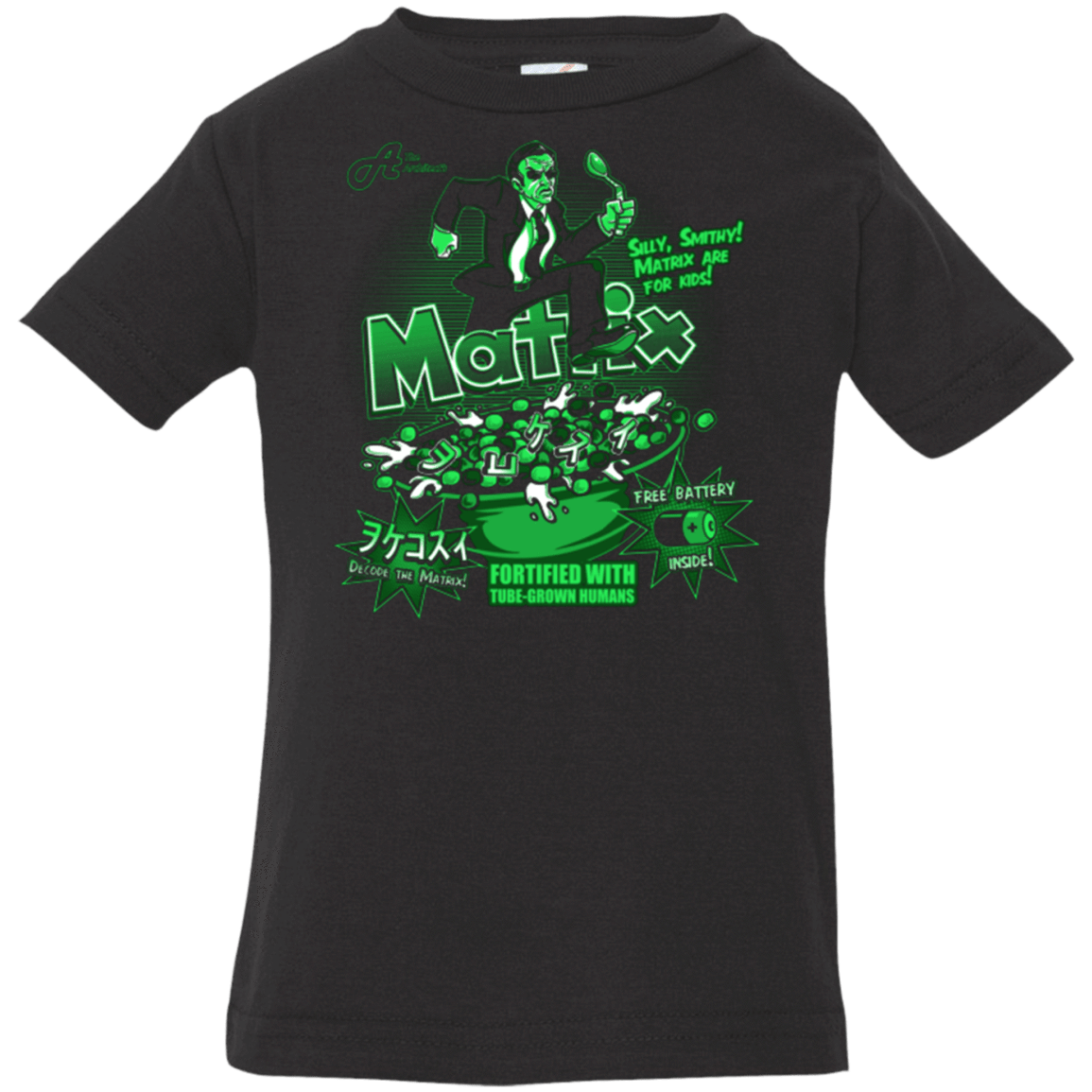 T-Shirts Black / 6 Months Matrix Cereal Infant Premium T-Shirt