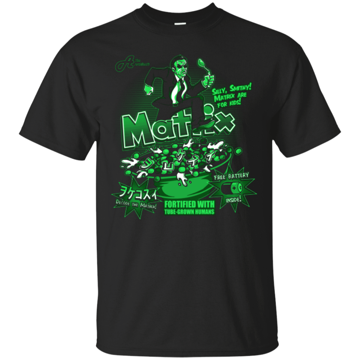 T-Shirts Black / S Matrix Cereal T-Shirt