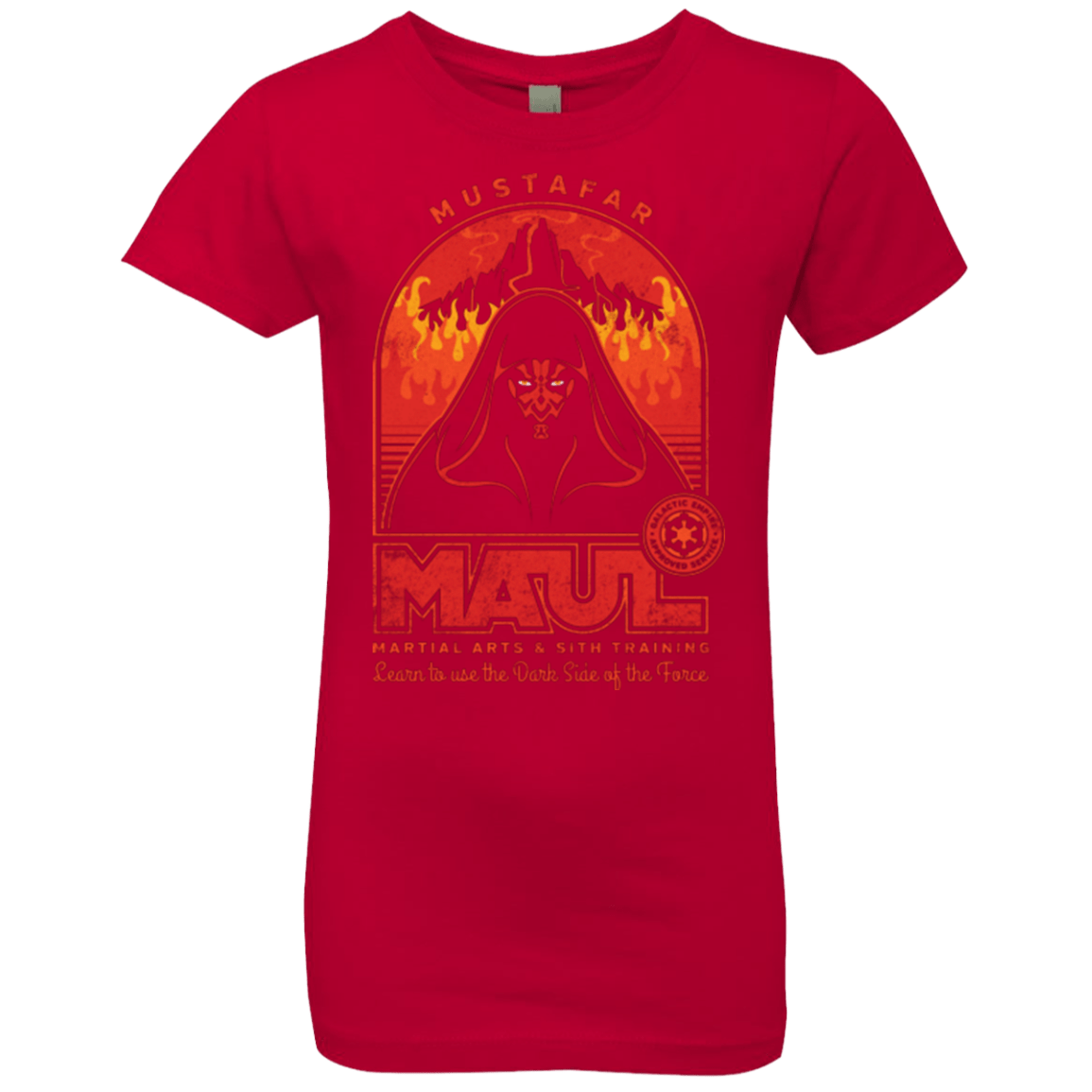 T-Shirts Red / YXS Maul Martial Arts Girls Premium T-Shirt