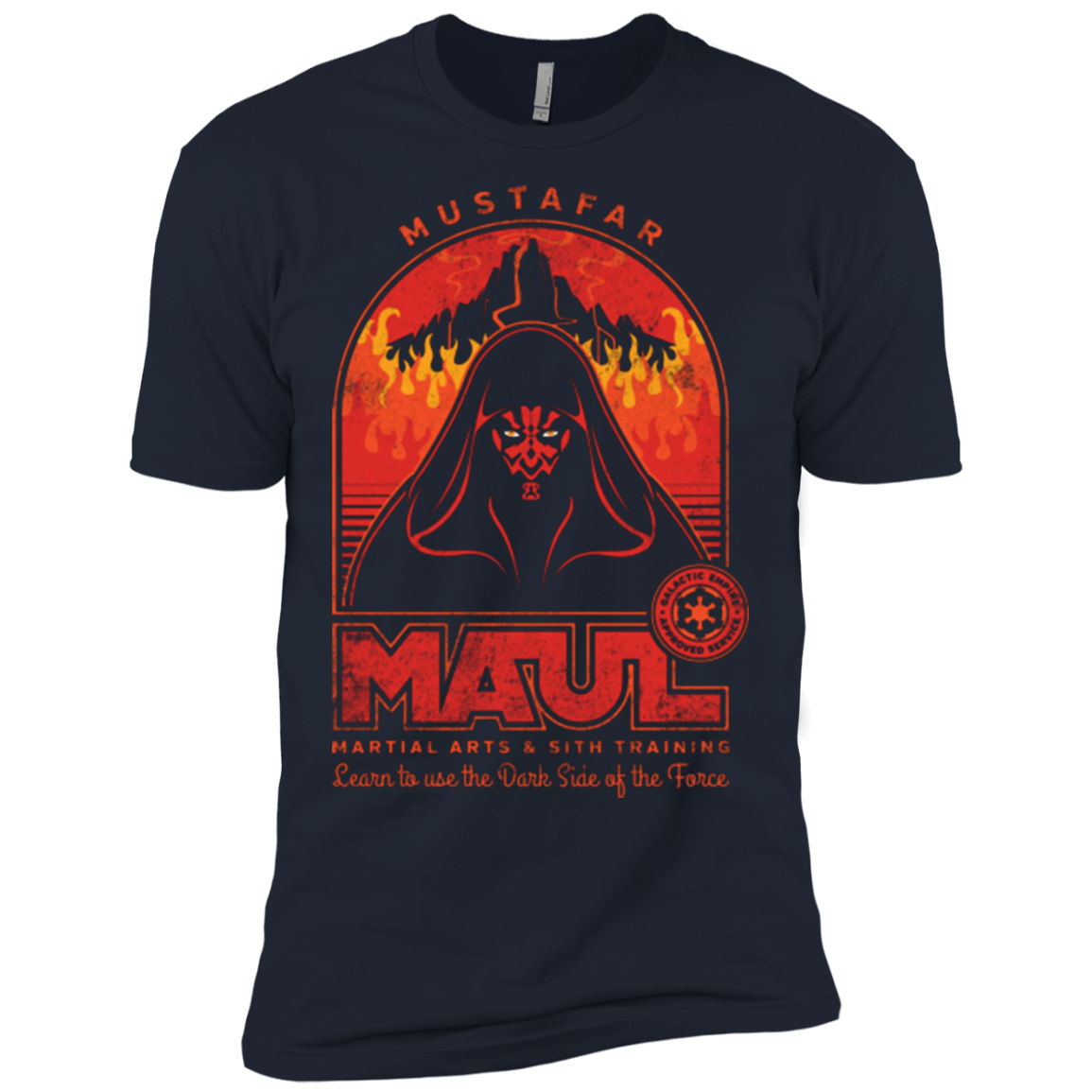 T-Shirts Midnight Navy / X-Small Maul Martial Arts Men's Premium T-Shirt