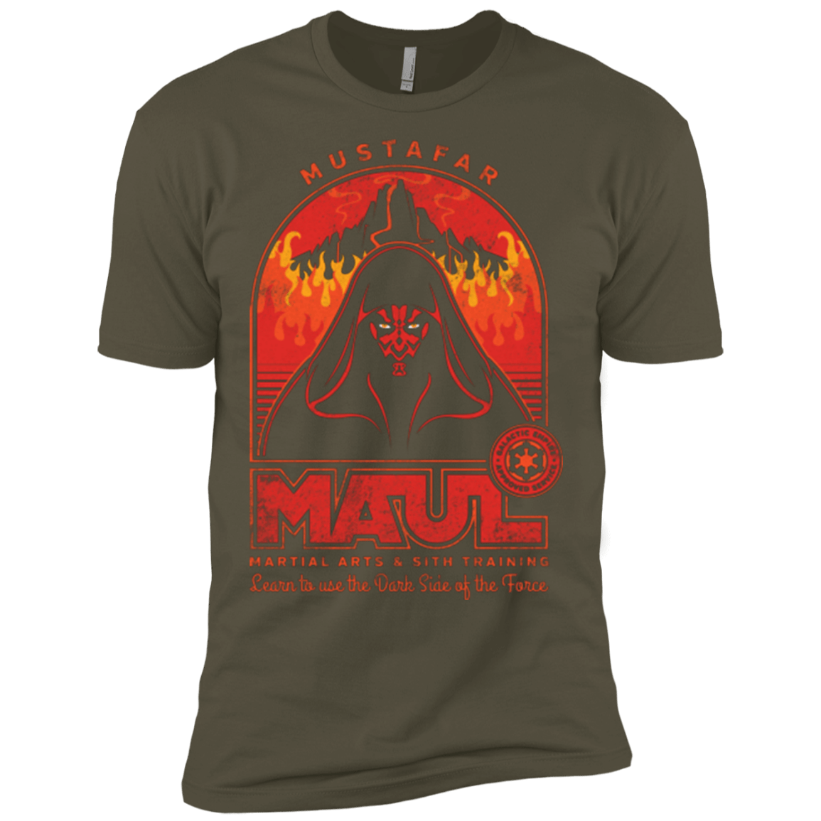 T-Shirts Military Green / X-Small Maul Martial Arts Men's Premium T-Shirt