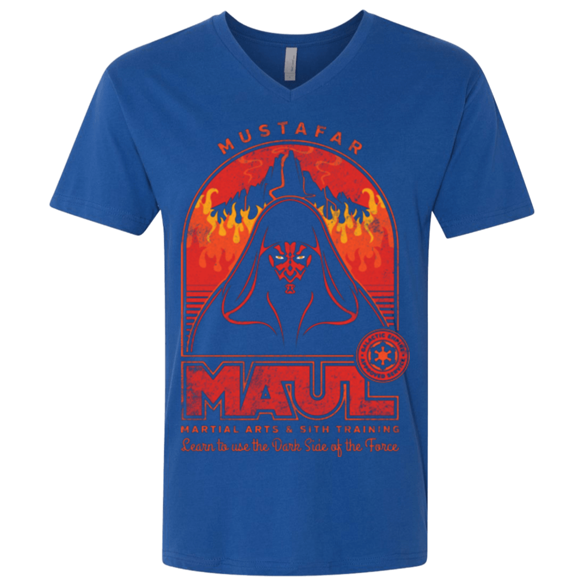 T-Shirts Royal / X-Small Maul Martial Arts Men's Premium V-Neck