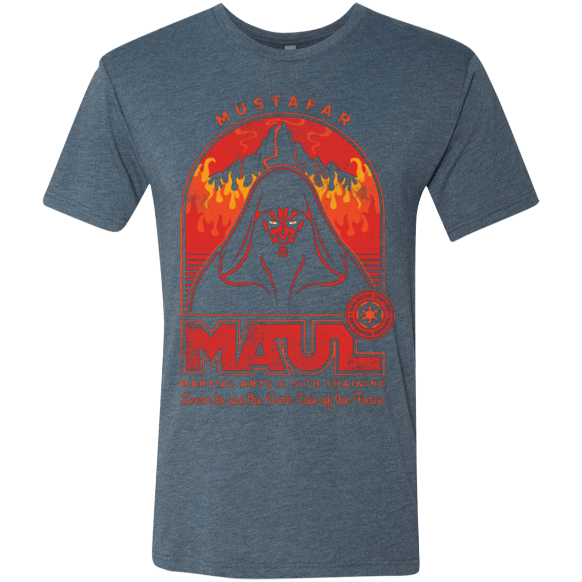 T-Shirts Indigo / Small Maul Martial Arts Men's Triblend T-Shirt