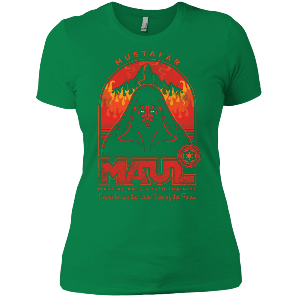 T-Shirts Kelly Green / X-Small Maul Martial Arts Women's Premium T-Shirt