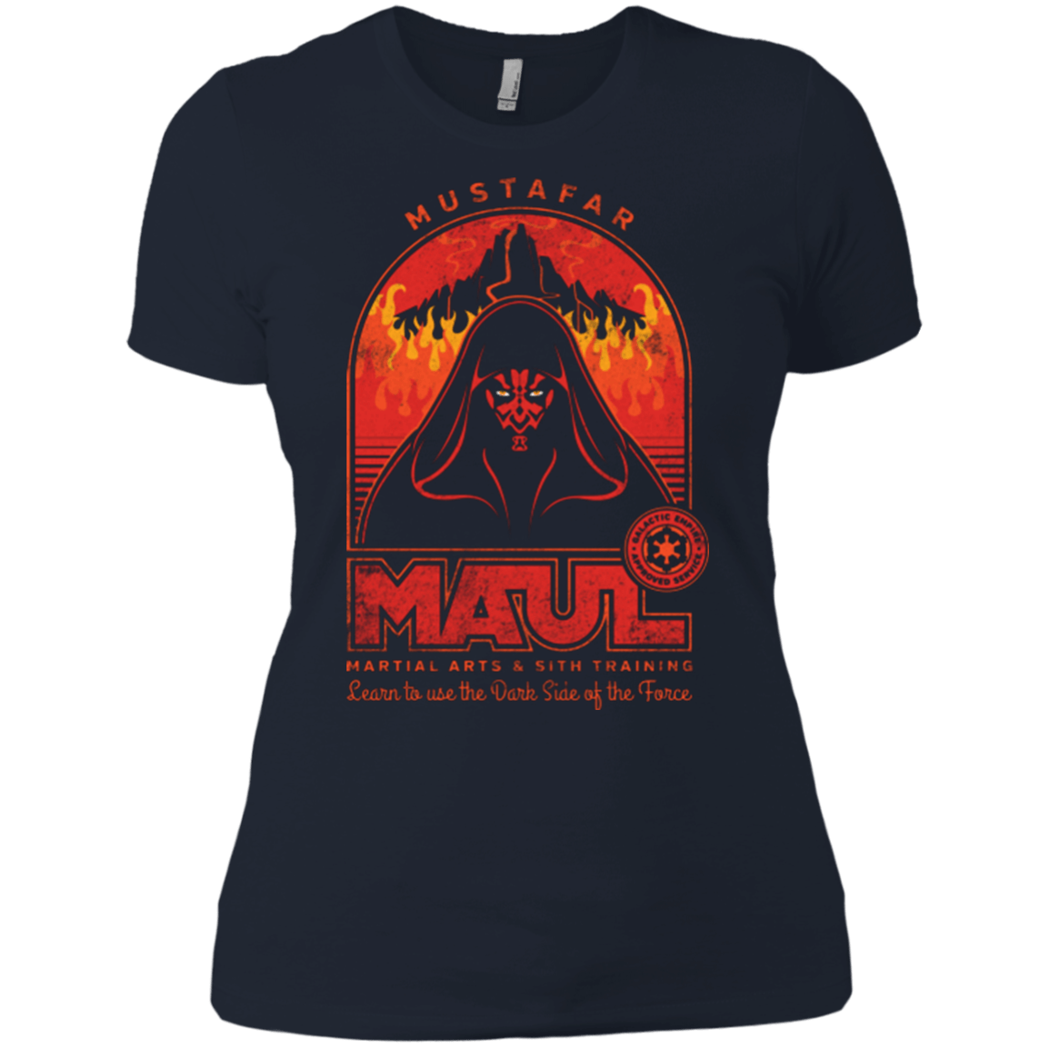 T-Shirts Midnight Navy / X-Small Maul Martial Arts Women's Premium T-Shirt