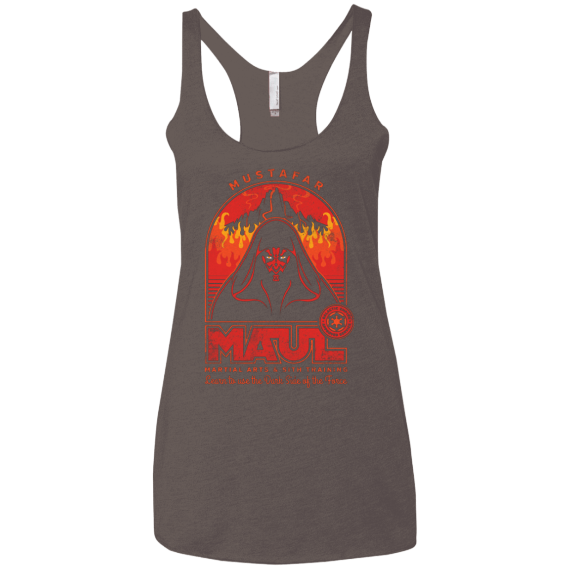 T-Shirts Macchiato / X-Small Maul Martial Arts Women's Triblend Racerback Tank