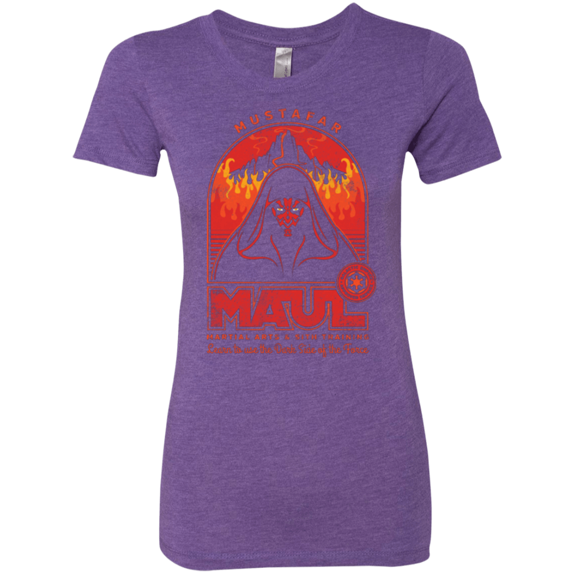 T-Shirts Purple Rush / Small Maul Martial Arts Women's Triblend T-Shirt