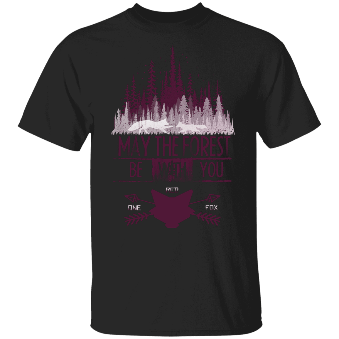 T-Shirts Black / YXS May The Forest Be With You Youth T-Shirt