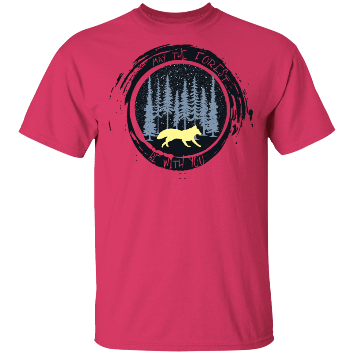T-Shirts Heliconia / S May The Forest Force Be With You T-Shirt