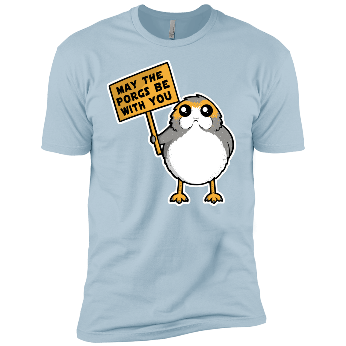 T-Shirts Light Blue / YXS May The Porgs Be With You Boys Premium T-Shirt