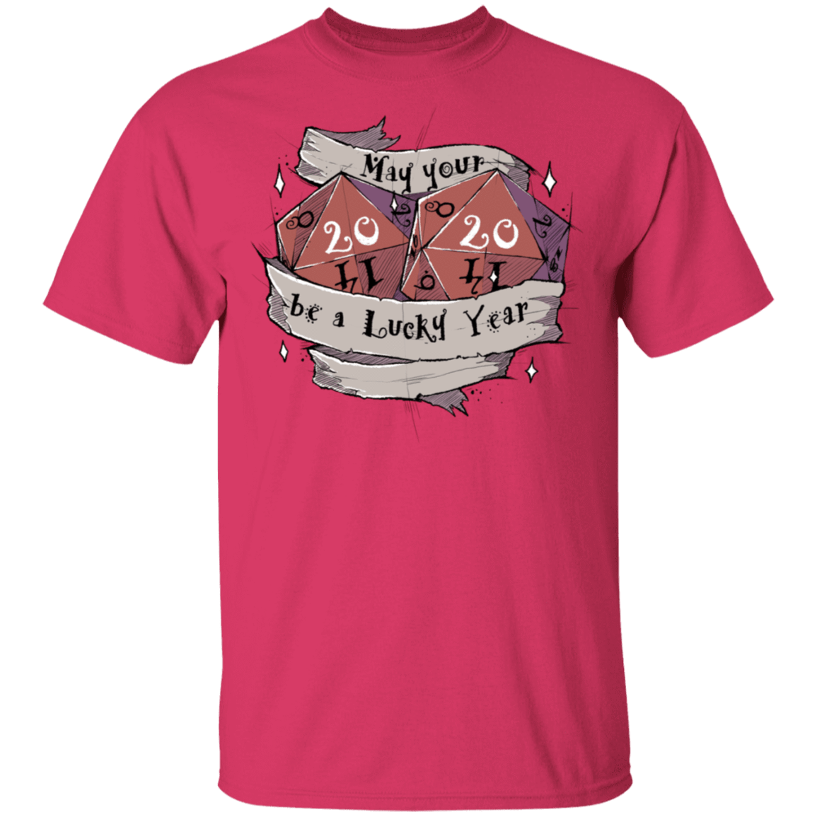 T-Shirts Heliconia / S May Your 2020 Be A Lucky Year T-Shirt