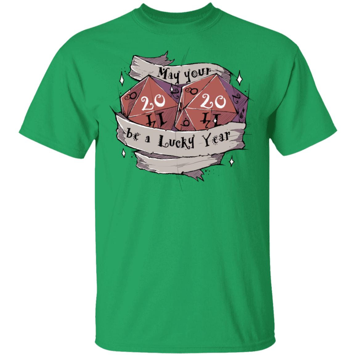 T-Shirts Irish Green / S May Your 2020 Be A Lucky Year T-Shirt