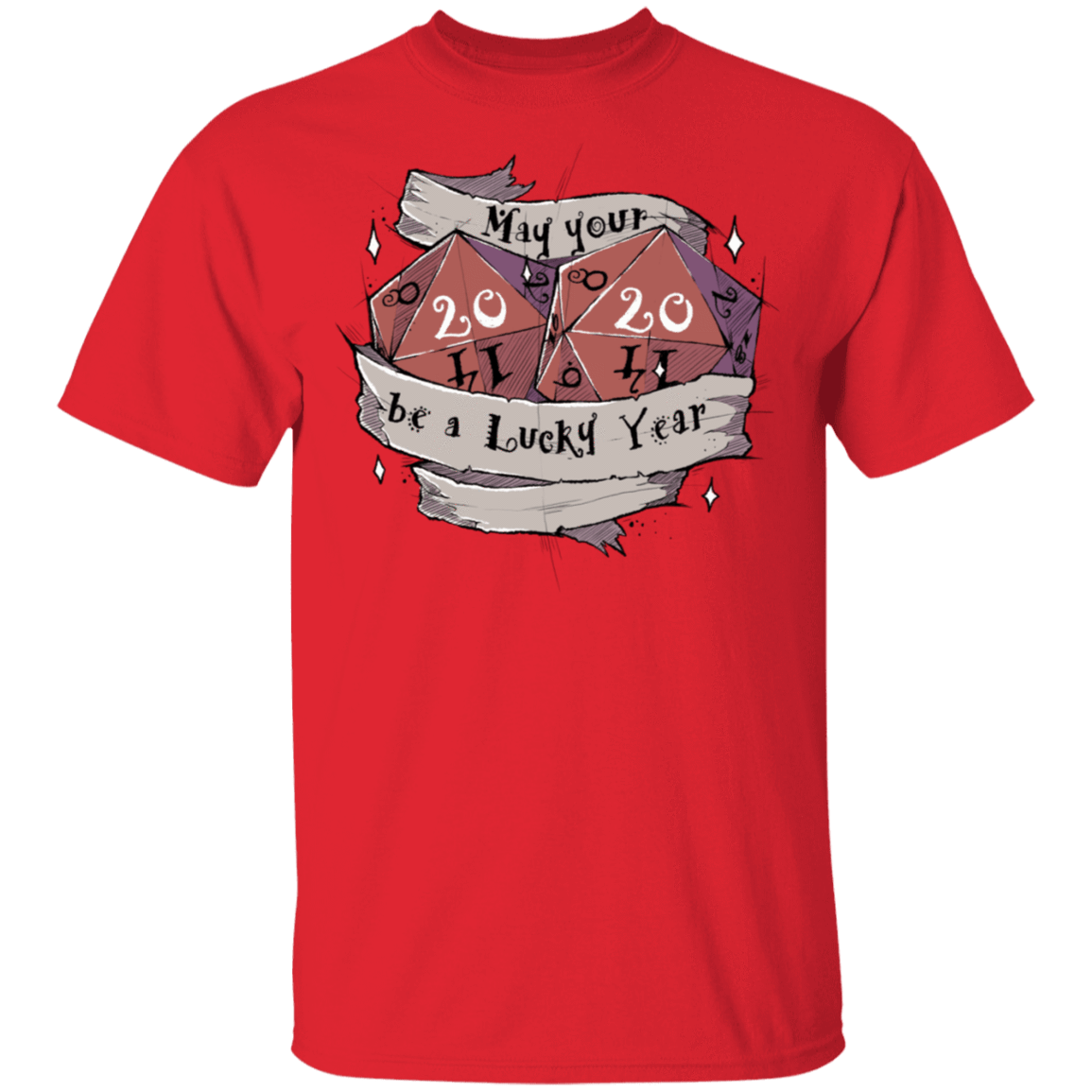 T-Shirts Red / S May Your 2020 Be A Lucky Year T-Shirt