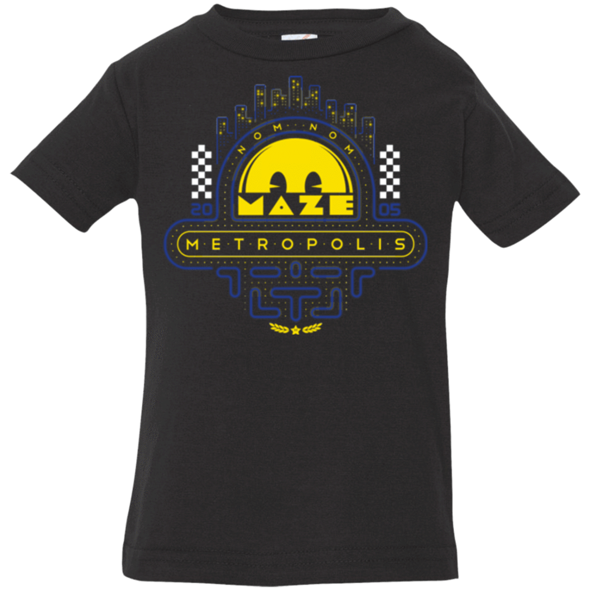 T-Shirts Black / 6 Months Maze Metropolis Infant Premium T-Shirt