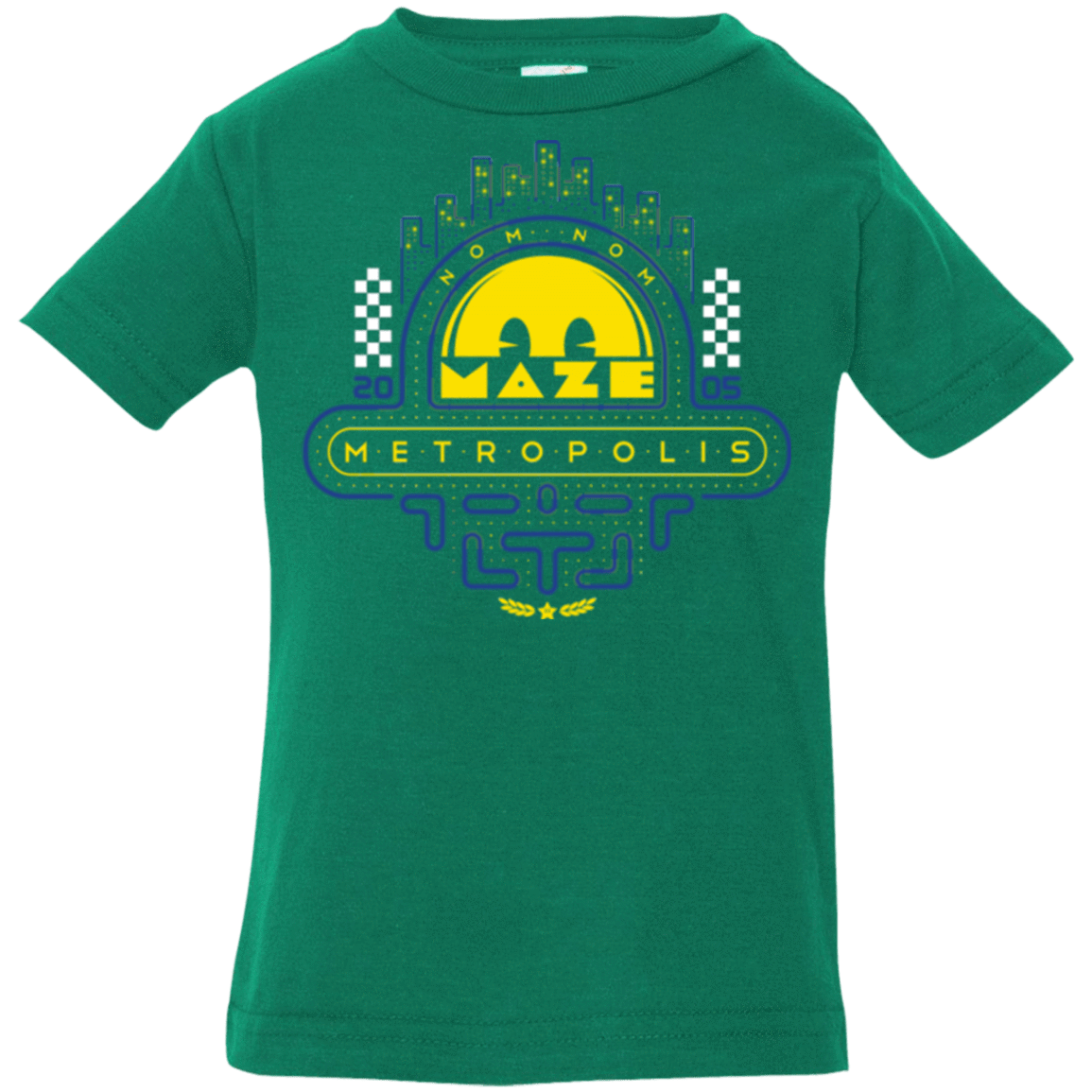 T-Shirts Kelly / 6 Months Maze Metropolis Infant Premium T-Shirt